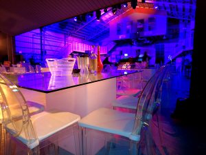 LED lounge furniture rental glowing sofas and cocktail tables for events