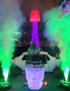 Neon LED furniture rental for an event in Clearwater, Florida
