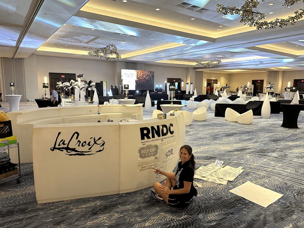 led-furniture-rental-branding